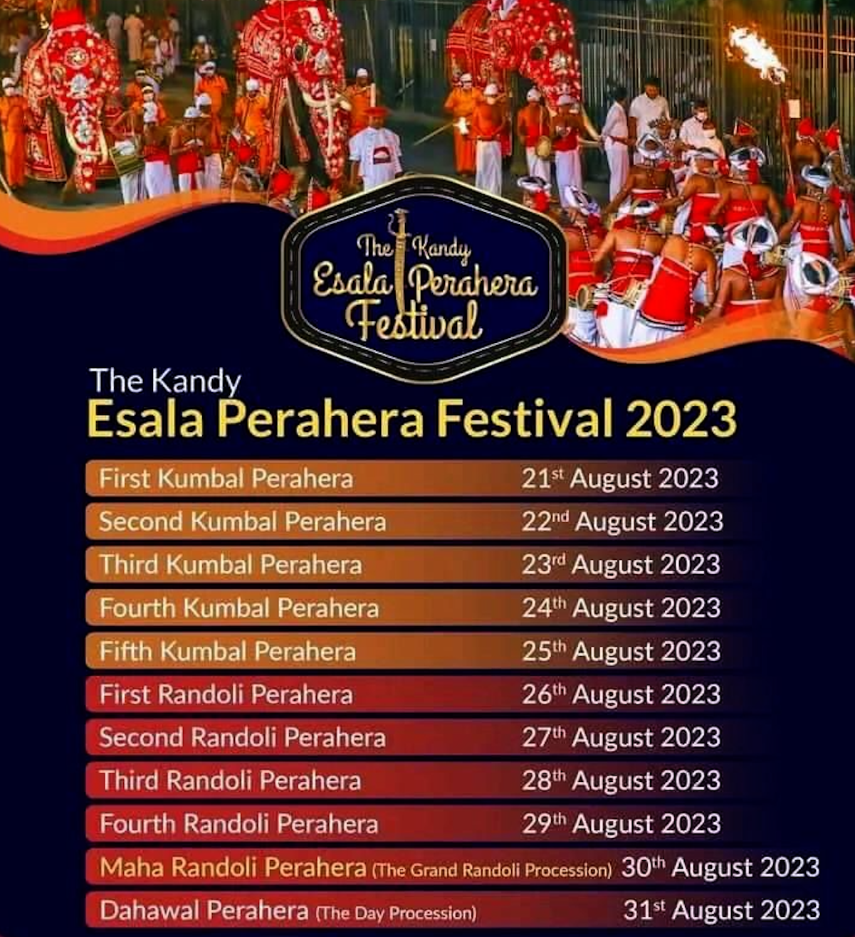 Kandy Perahera 2023 Tickets Book Now